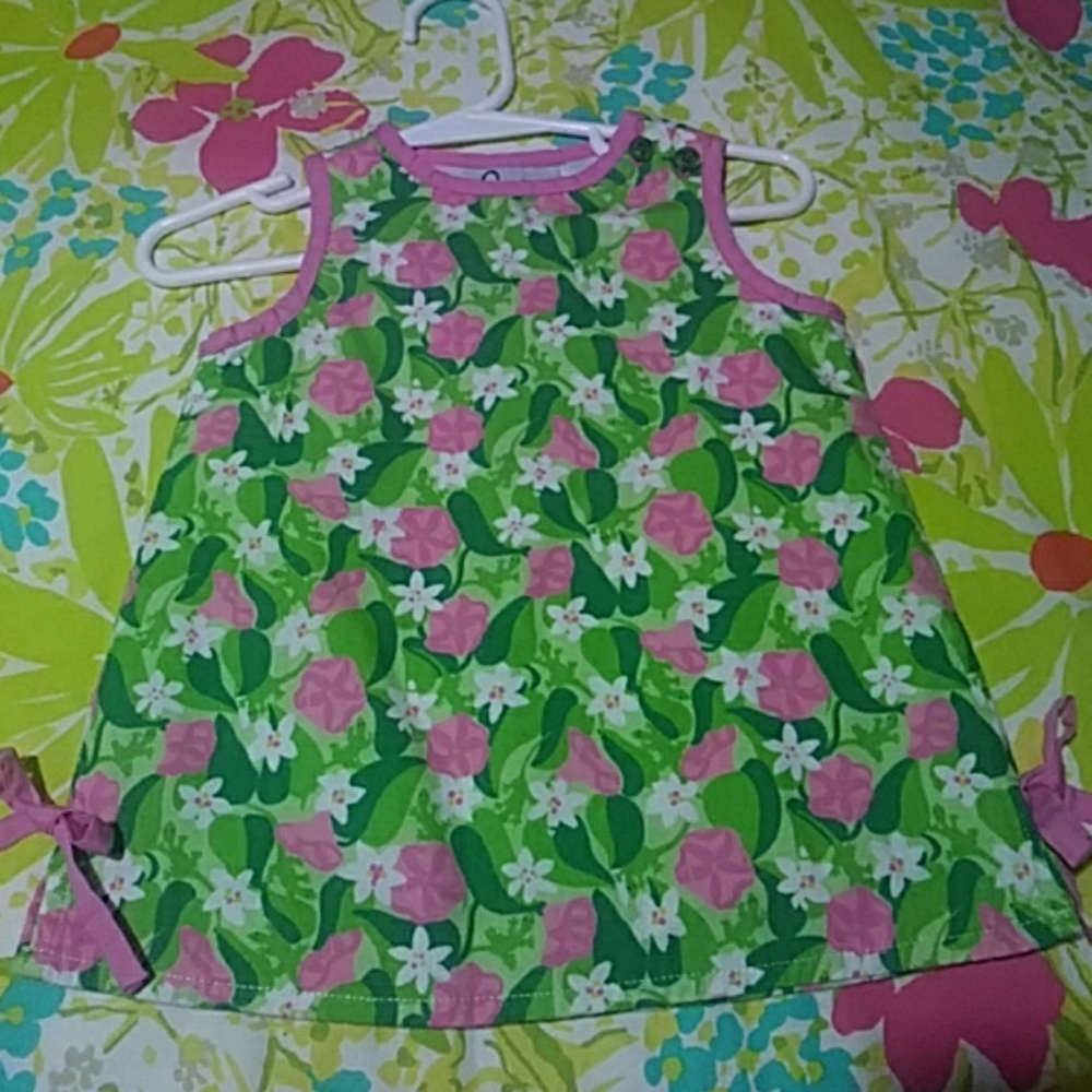 Lilly Pulitzer dress size 6 months. Euc